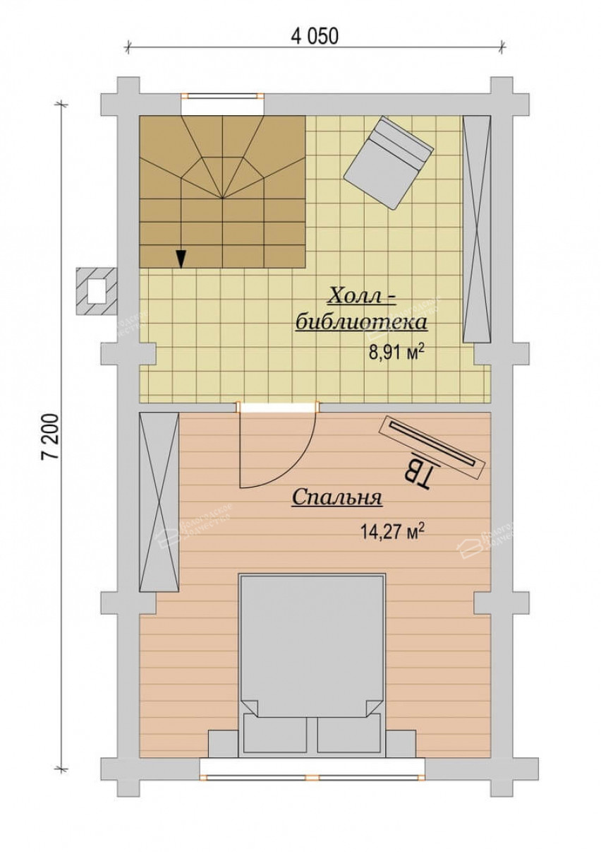 Баня из бревна VZ-630